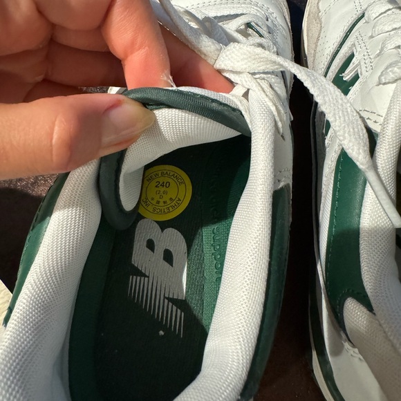 New Balance 550’s in White Green. Purchased new (authenticated) from GOAT. - Picture 5 of 5